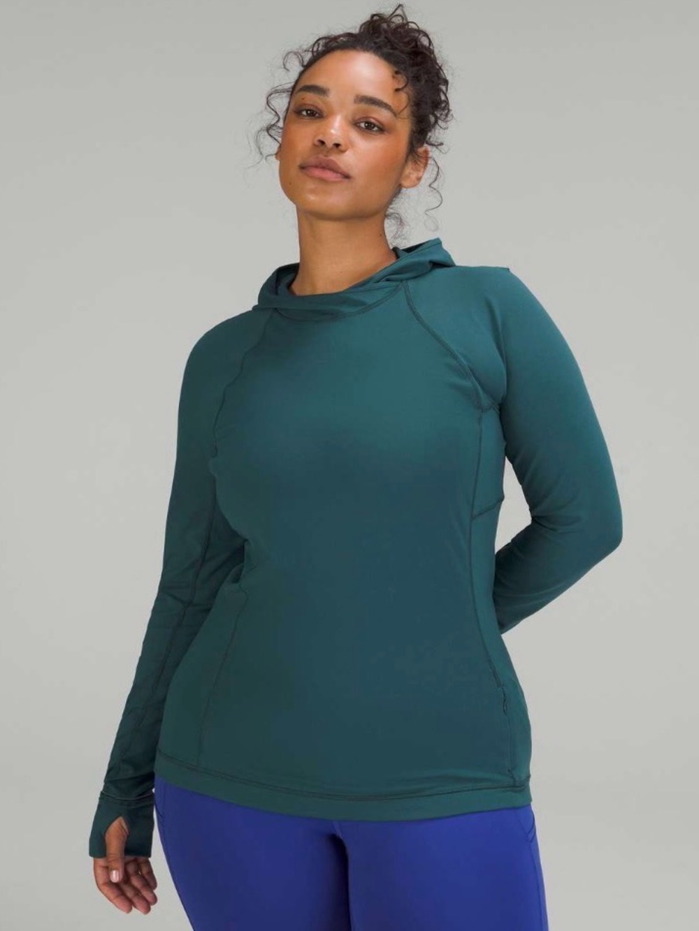 Lululemon Its Rulu Run Long Sleeve Hoodie
Green Jasper